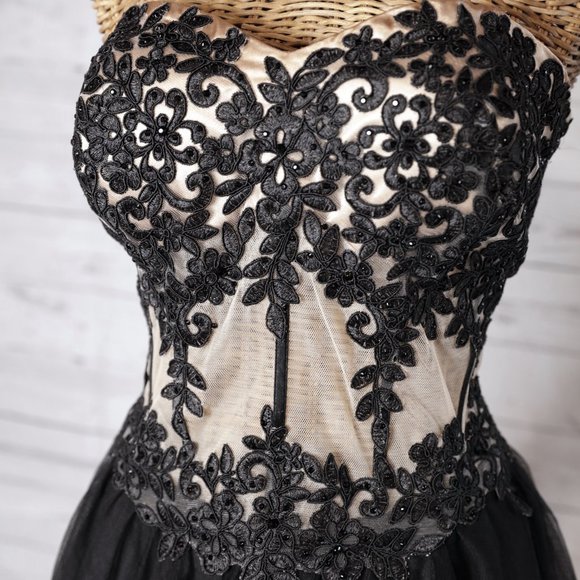 BA NITES VINTAGE LOOK DRESS - Picture 4 of 6